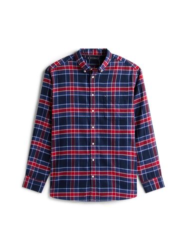 TOMMY HILFIGER BT-FLANNEL TARTAN CHECK RF S-B