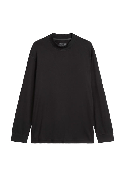 Langarmshirt mit Stehkragen