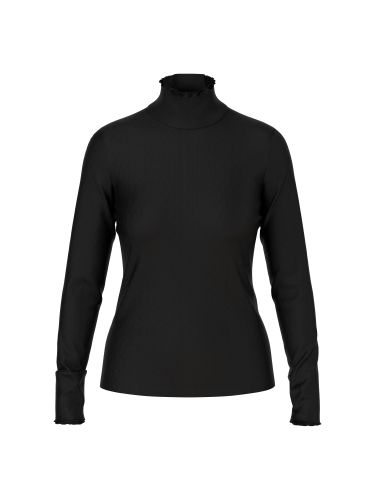 MARC CAIN Unifarbenes Langarmshirt mit Rollkragen 46