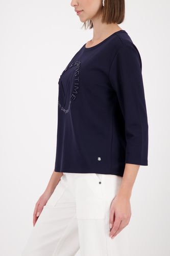 MONARI Sweatshirt mit Emblem