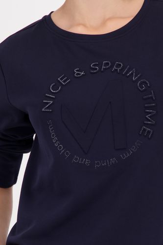 MONARI Sweatshirt mit Emblem