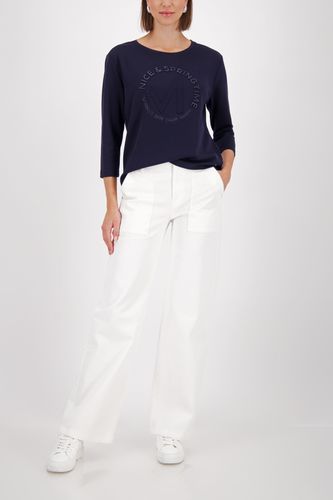 MONARI Sweatshirt mit Emblem