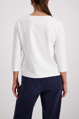 MONARI Sweatshirt mit Emblem