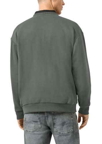 QS Sweatshirt, GREY/BLACK