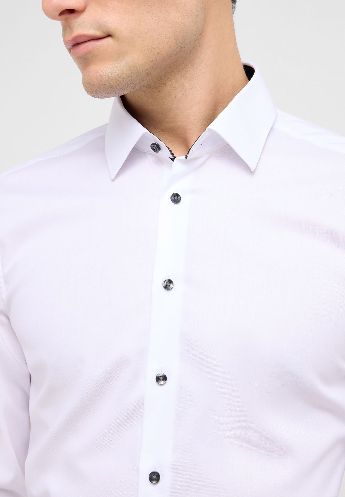 ETERNA Hemd Twill Langarm