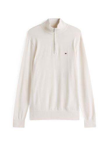 TOMMY HILFIGER ESSENTIAL COTTON ZIP THRU
