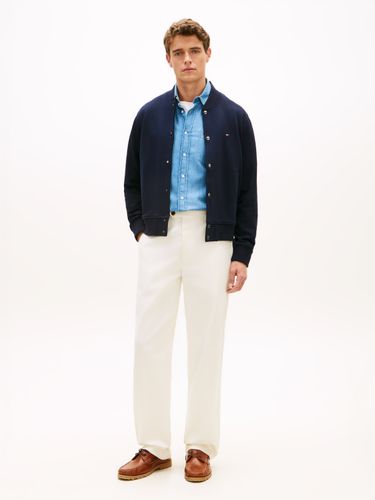 TOMMY HILFIGER ESSENTIAL TERRY BOMBER JACKET