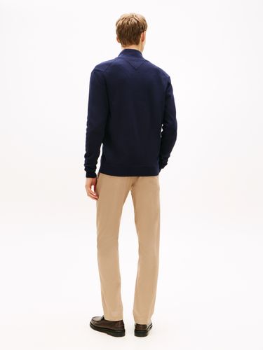 TOMMY HILFIGER ESSENTIAL COTTON ZIP THRU