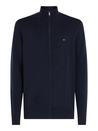 TOMMY HILFIGER ESSENTIAL COTTON ZIP THRU