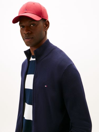 TOMMY HILFIGER ESSENTIAL COTTON ZIP THRU