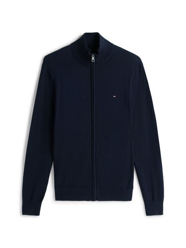 TOMMY HILFIGER ESSENTIAL COTTON ZIP THRU