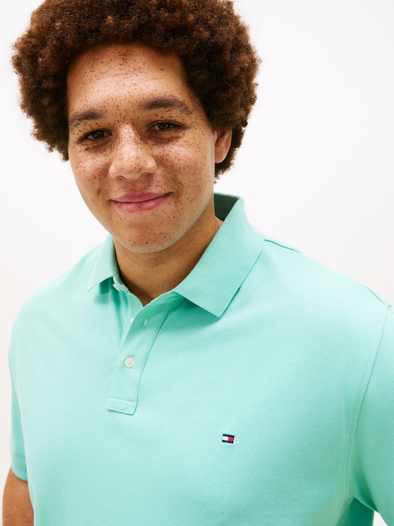 TOMMY HILFIGER Plus 1985 Regular Fit Pique Polo Shirt