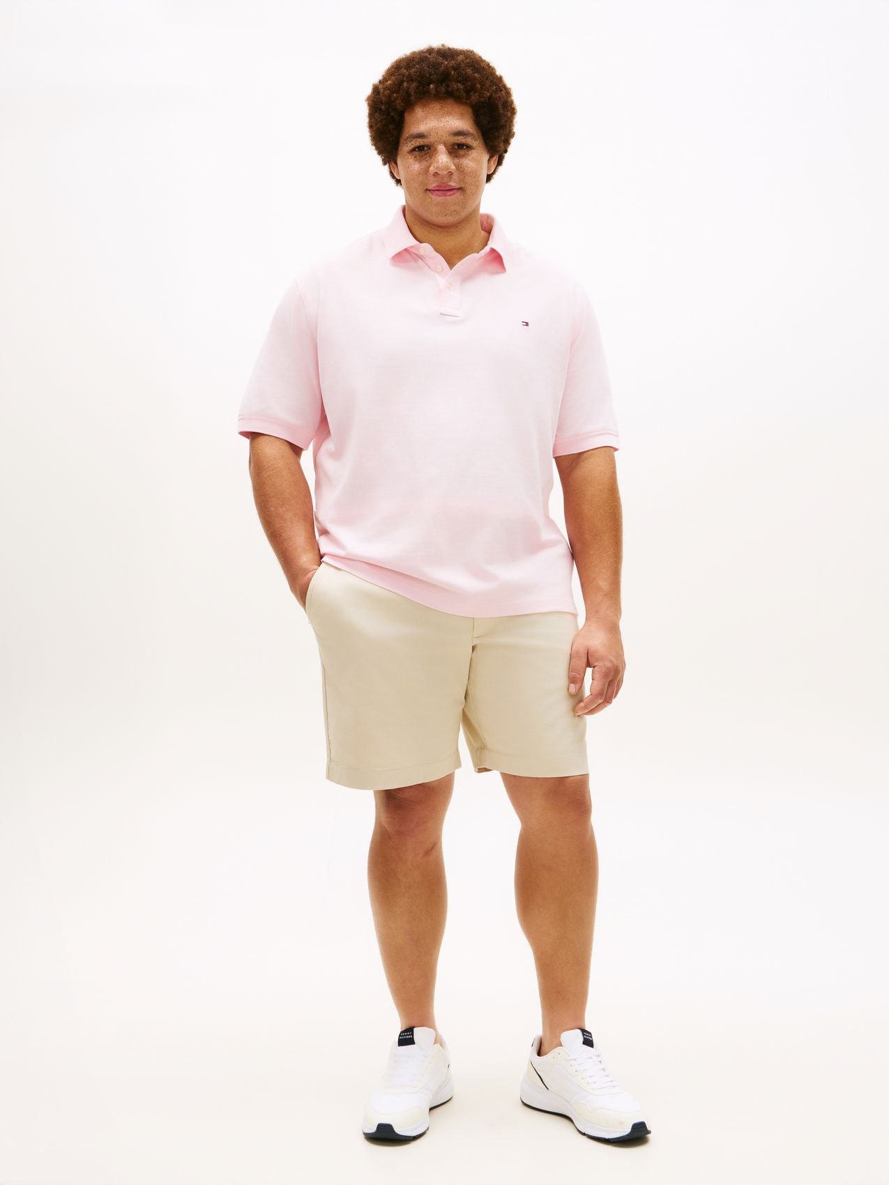 TOMMY HILFIGER Plus 1985 Regular Fit Pique Polo Shirt