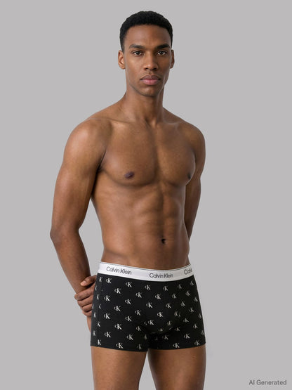 CALVIN KLEIN 3-Pack Icon Logo Relaxed Trunks