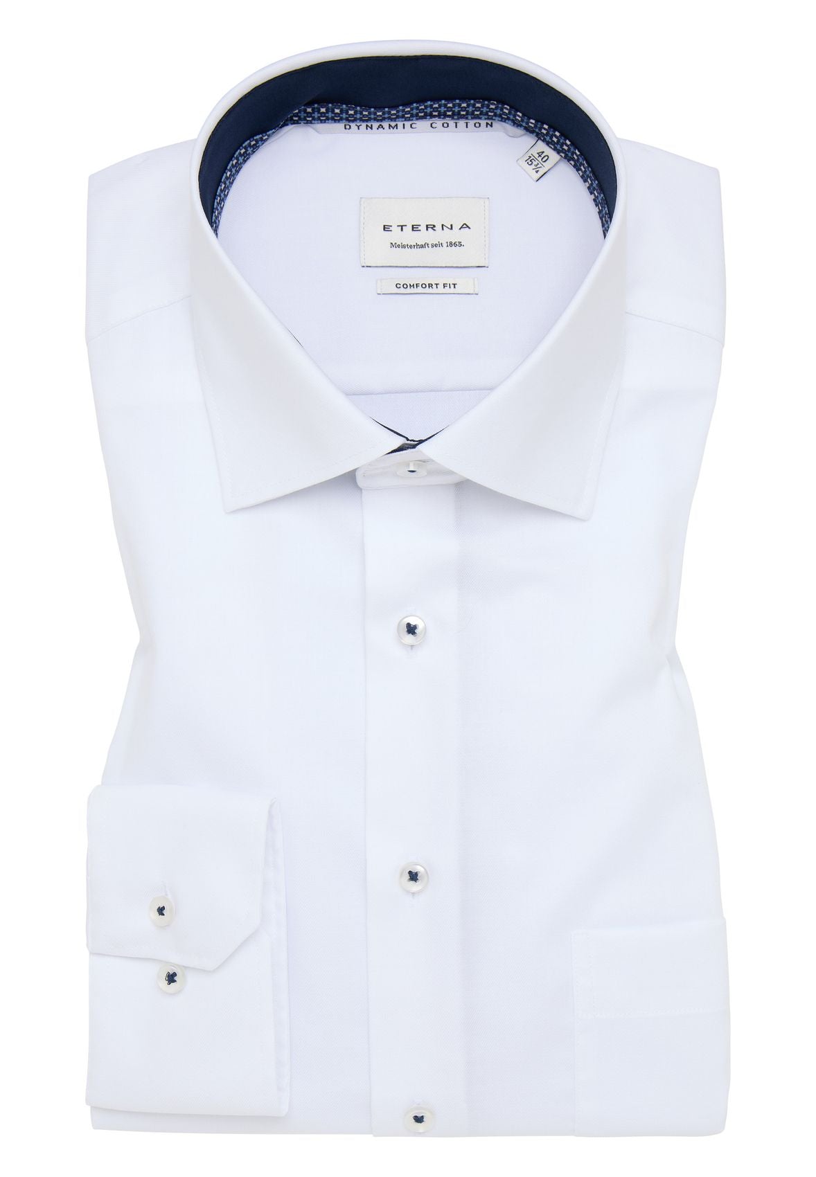 ETERNA Hemd Twill Langarm Langarm - 72cm