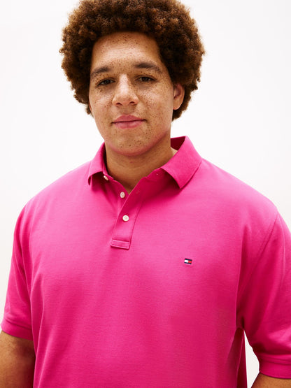 TOMMY HILFIGER Plus 1985 Regular Fit Pique Polo Shirt