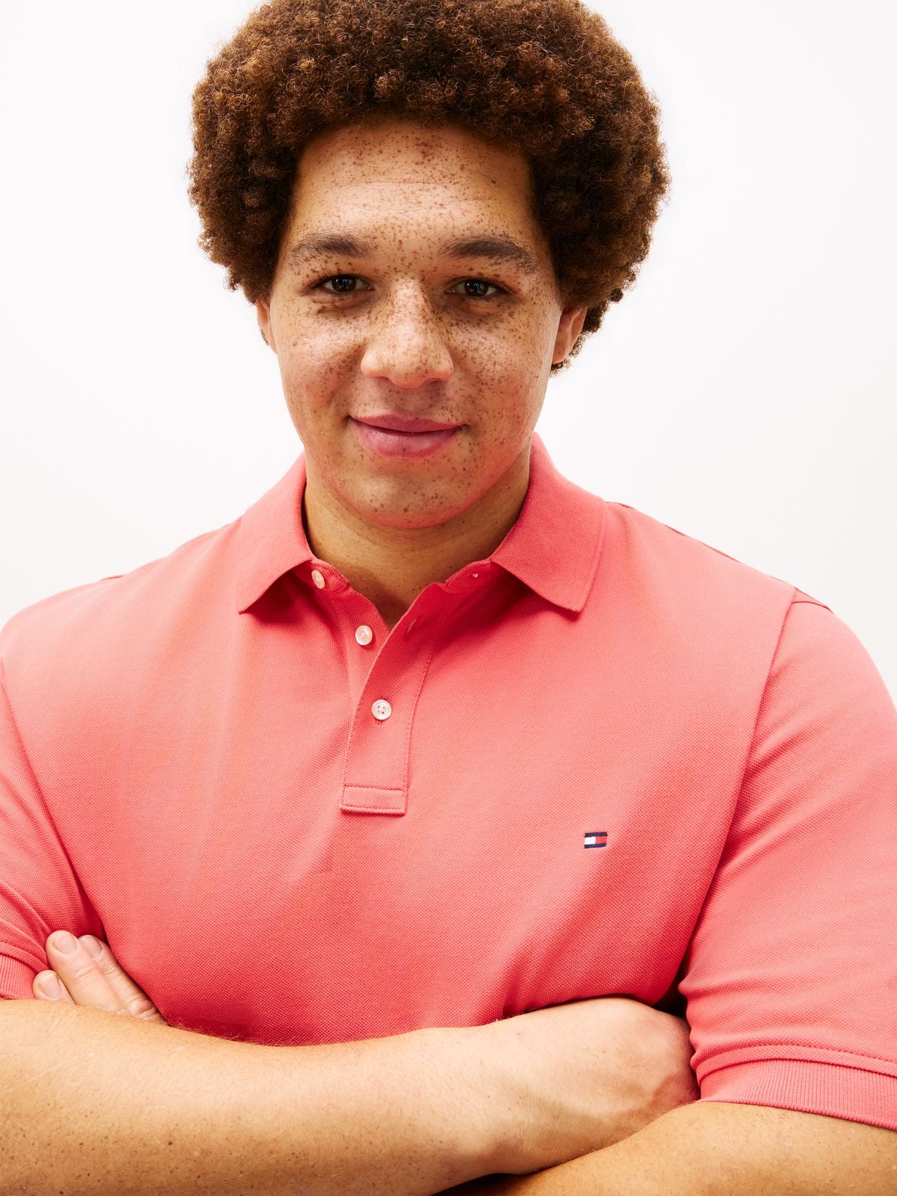 TOMMY HILFIGER Plus 1985 Regular Fit Pique Polo Shirt