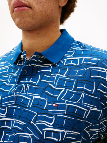 TOMMY HILFIGER BT-AOP PIQUE REG POLO-B