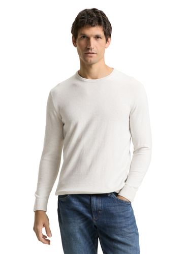 TOM TAILOR Basic Strickpullover aus Baumwolle