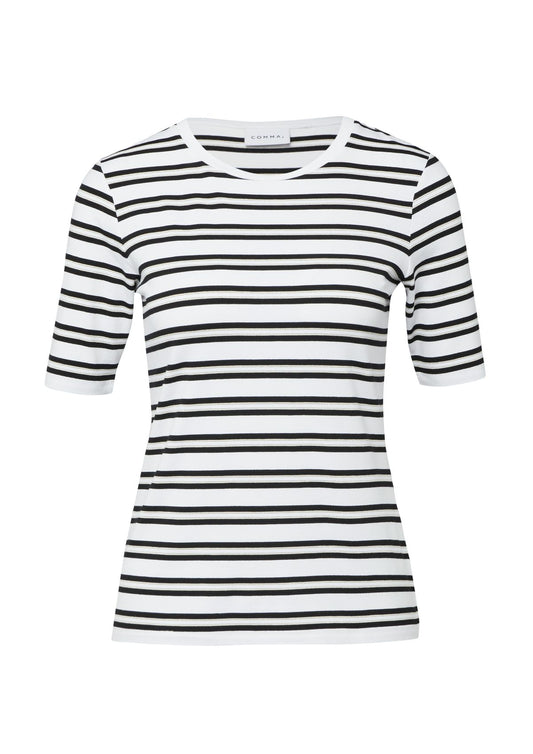 COMMA T-Shirt mit Streifenmuster