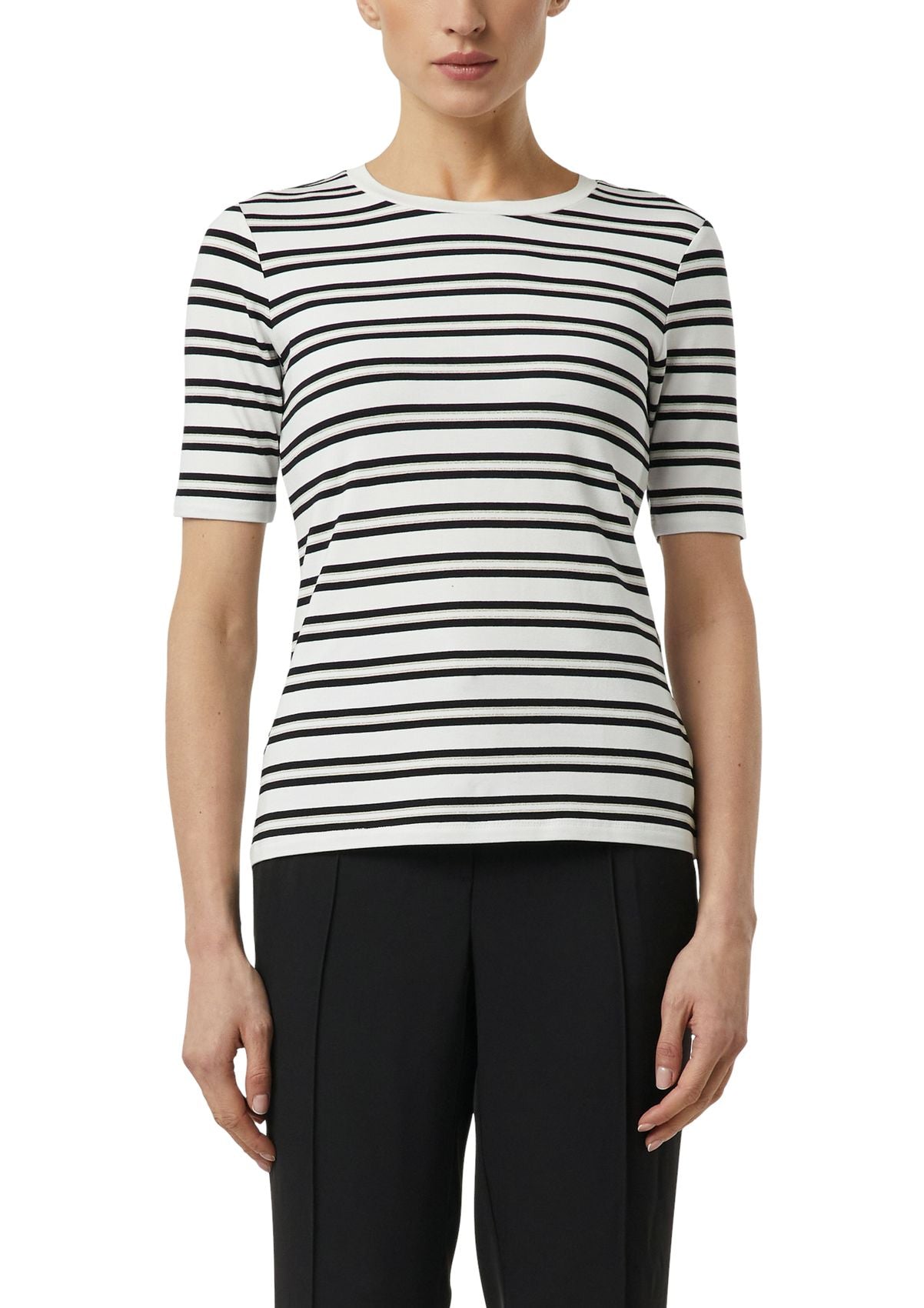 COMMA T-Shirt mit Streifenmuster