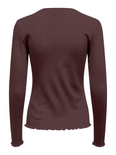 ONLY ONLEMMA L/S RIB BASIC TOP JRS