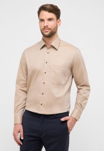 ETERNA Dynamic Cotton Dobbydesign Langarm