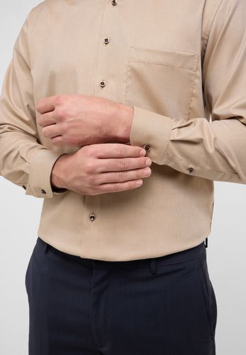 ETERNA Dynamic Cotton Dobbydesign Langarm