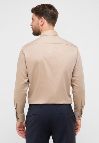 ETERNA Dynamic Cotton Dobbydesign Langarm