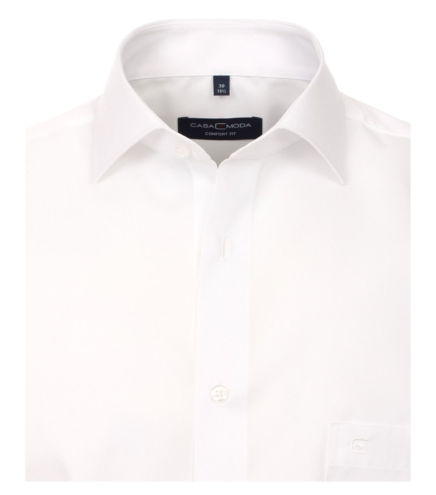 CASA MODA Twill Hemd uni Extra lang 72cm 006882