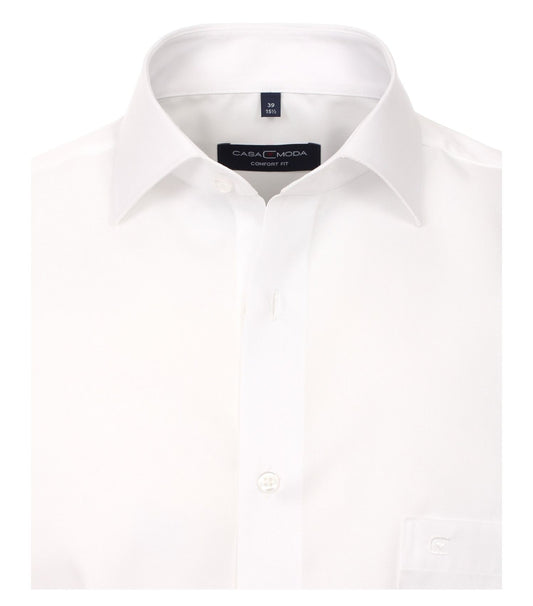 CASA MODA Twill Hemd uni Extra lang 72cm 006882