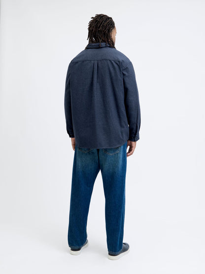 JACK & JONES JPRRAYLE MELANGE SOLID L/S OVERSHI PLS