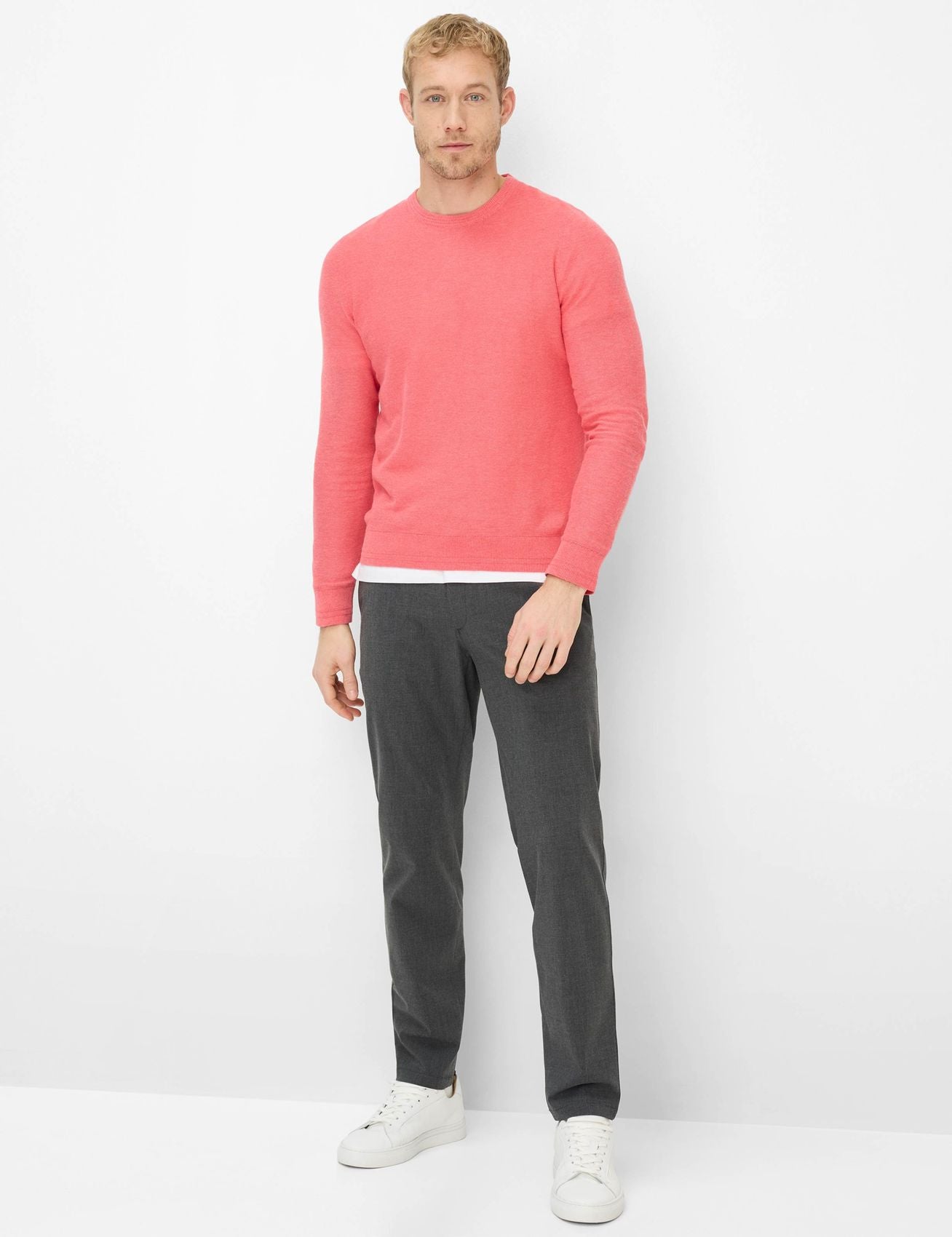 BRAX Strukturierter Strickpullover "Rick"