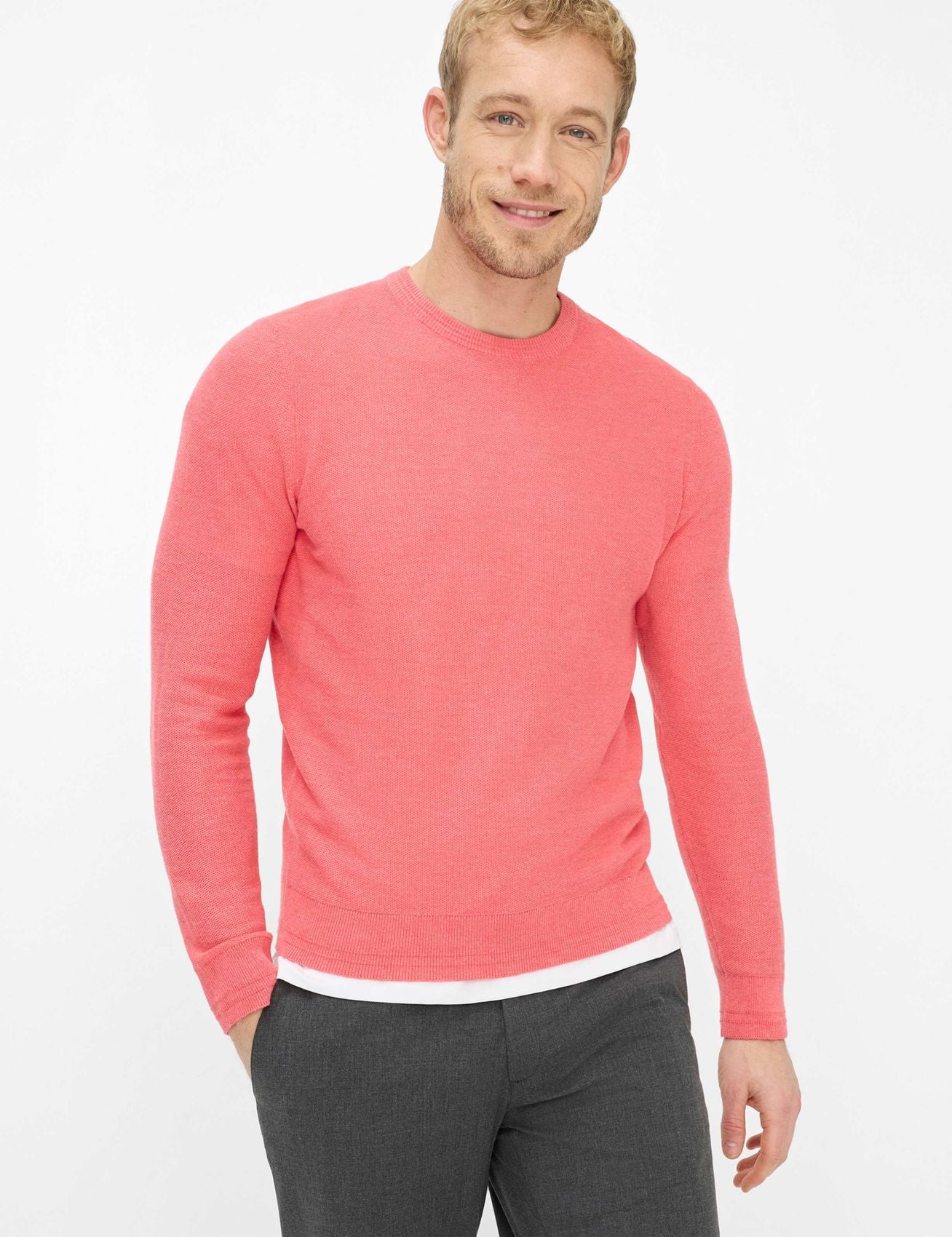 BRAX Strukturierter Strickpullover "Rick"