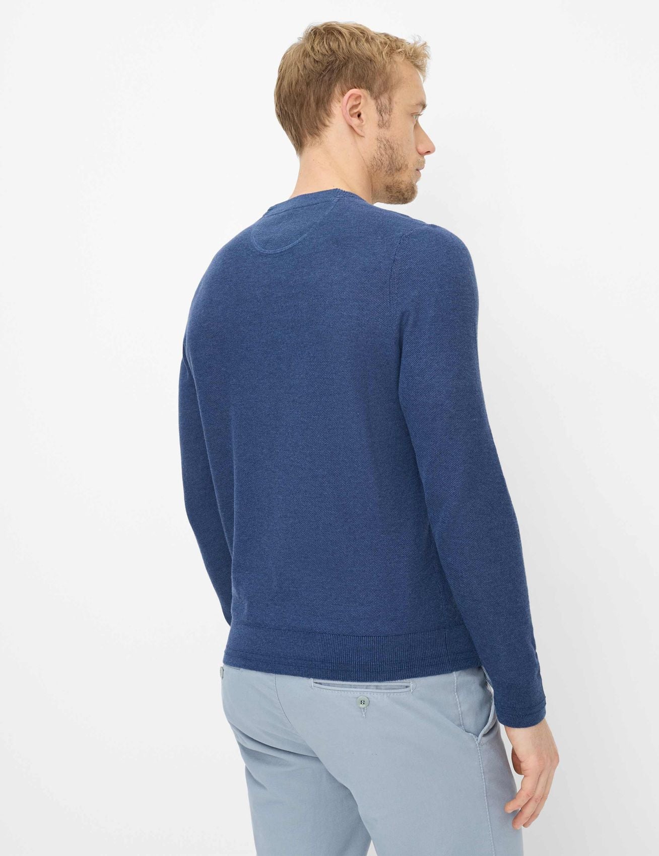 BRAX Strukturierter Strickpullover "Rick"