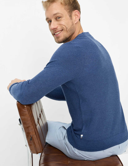 BRAX Strukturierter Strickpullover "Rick"