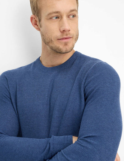 BRAX Strukturierter Strickpullover "Rick"