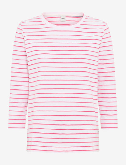 BRAX Gestreiftes Langarmshirt "Bonnie"