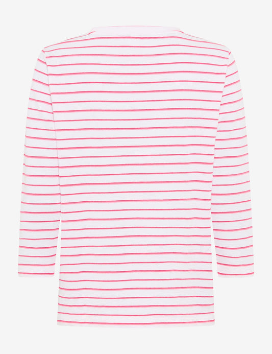 BRAX Gestreiftes Langarmshirt "Bonnie"