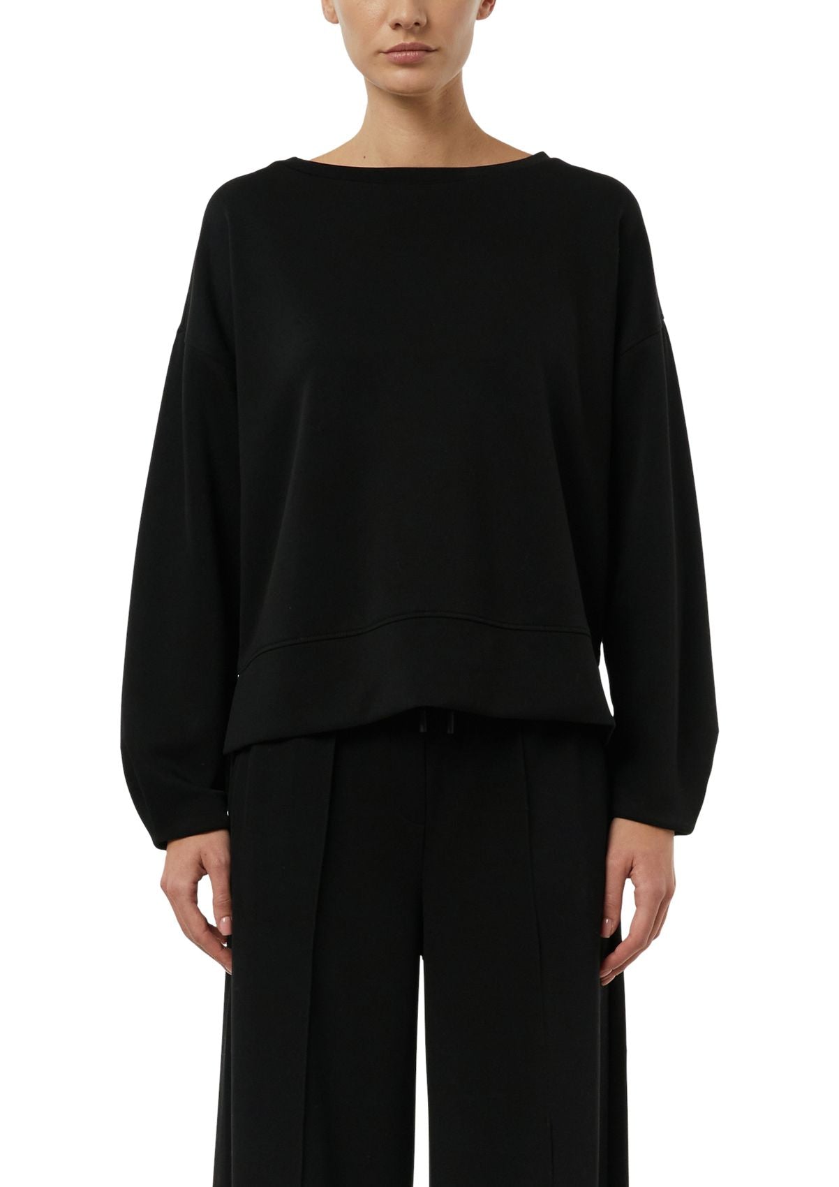 COMMA Sweatshirt mit Faltendetail