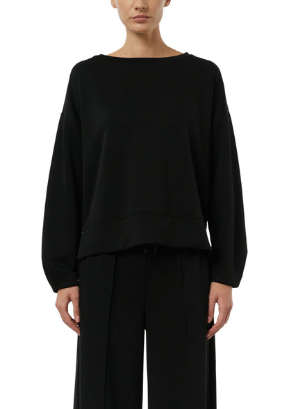 COMMA Sweatshirt mit Faltendetail