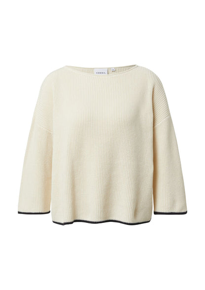 COMMA Strickpullover mit Kontrastdetails 36
