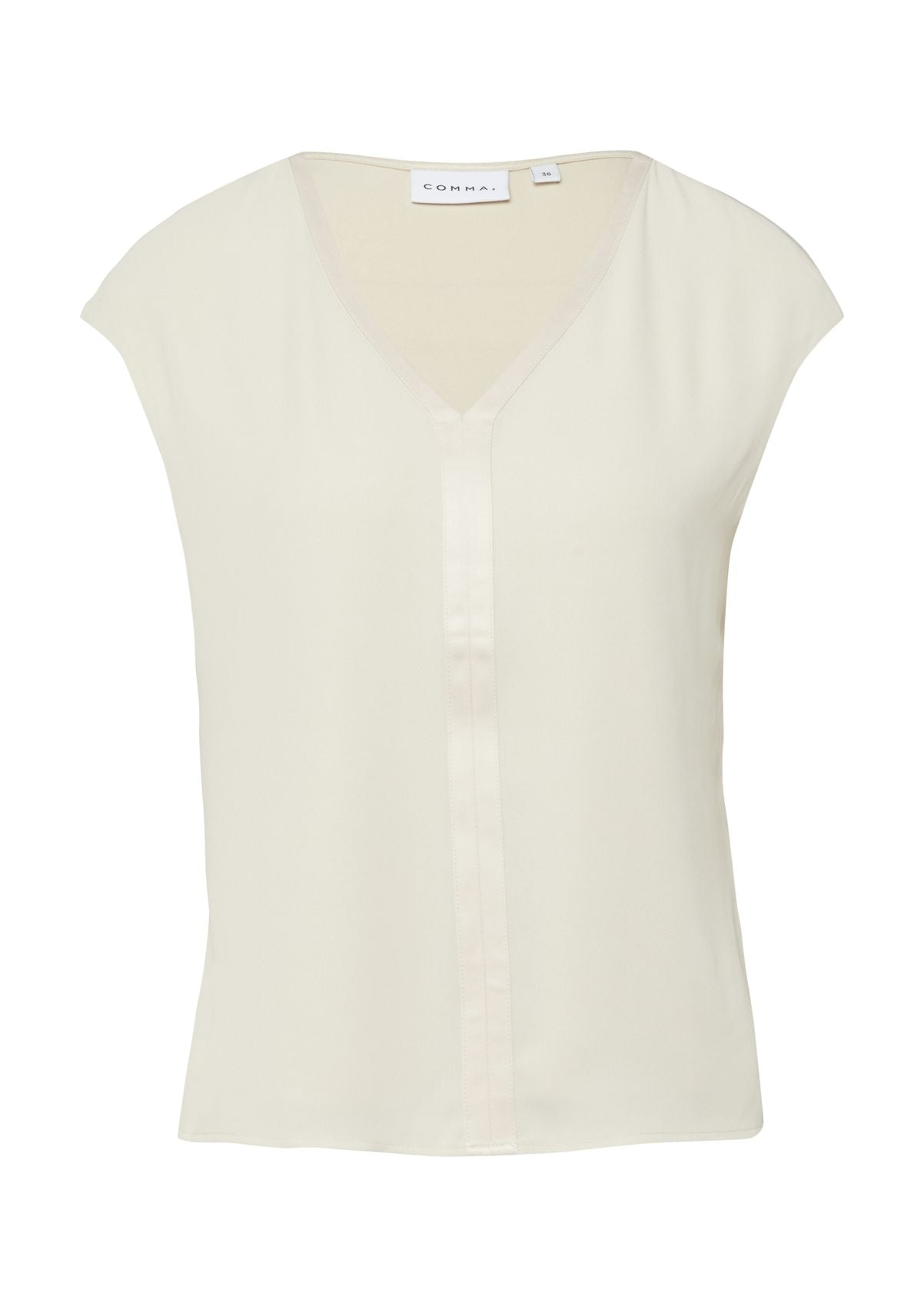 COMMA Blusenshirt mit Satinkante 40