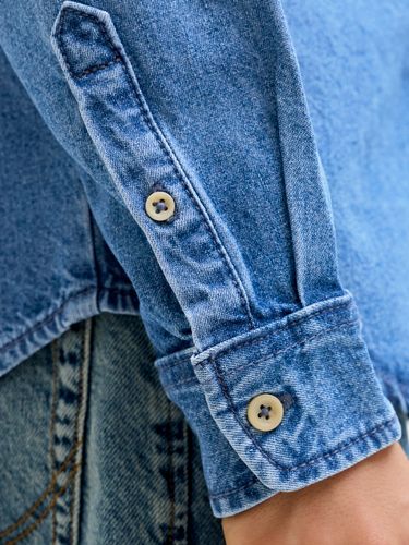 JACK & JONES JJESTANLEY JJSHIRT AT 021 NOOS JNR