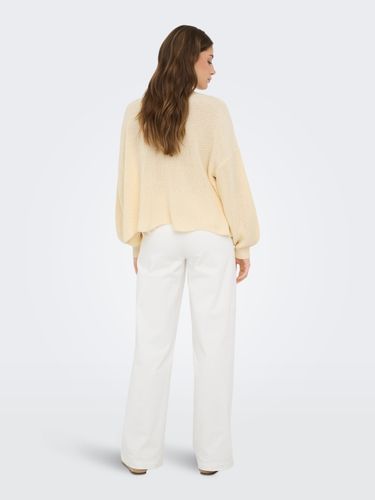 ONLY ONLHILDE LS EMB PULLOVER EX KNT