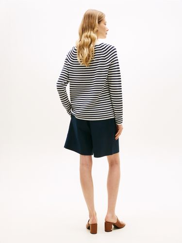 TOMMY HILFIGER CO CARDI FINE GG LS BOAT-NK SWT