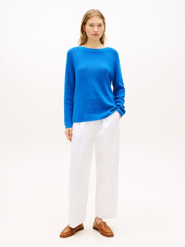 TOMMY HILFIGER CO CARDI FINE GG LS BOAT-NK SWT