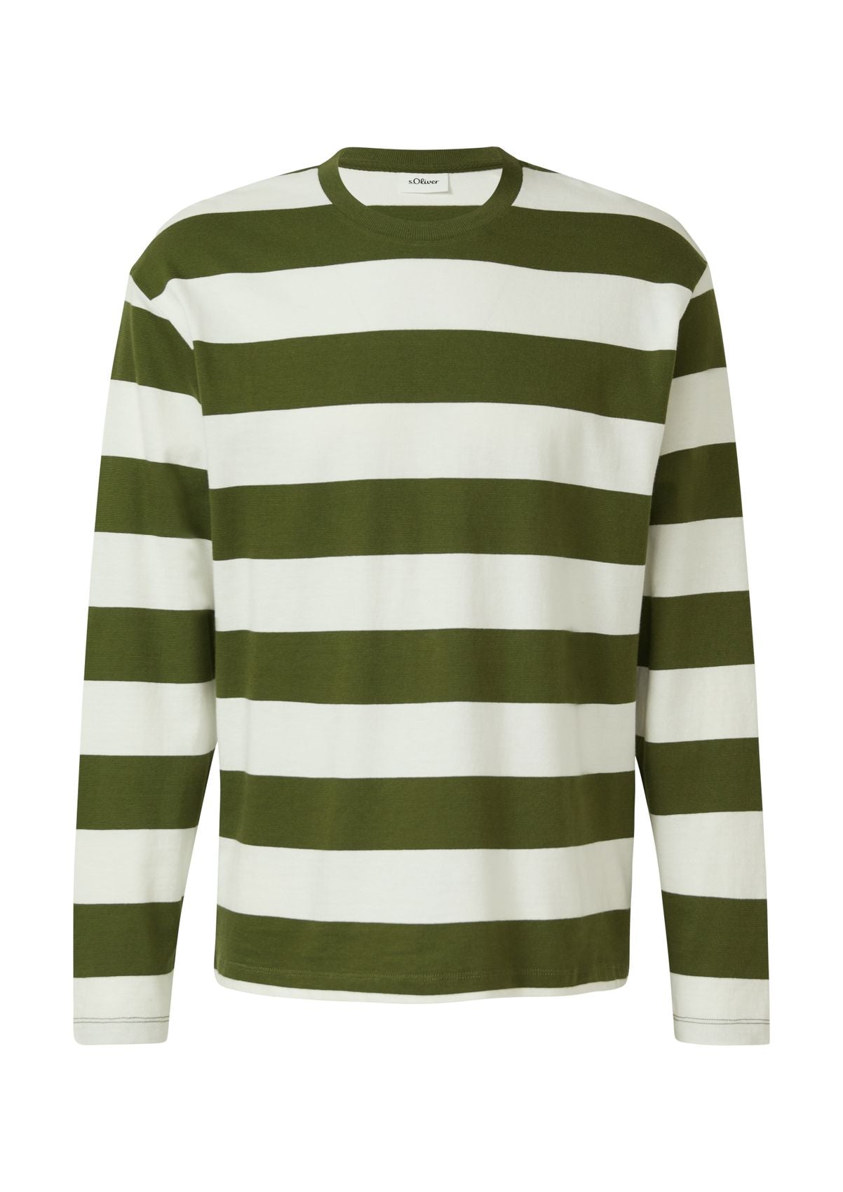 S.OLIVER Gestreiftes Langarmshirt L