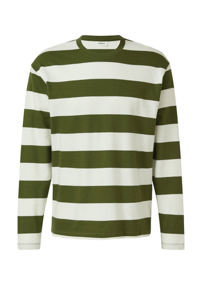 S.OLIVER Gestreiftes Langarmshirt L
