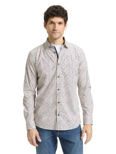 TOM TAILOR Fitted Hemd mit Muster
